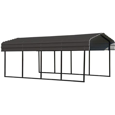 Arrow 10 X 20 X 8 Metal Single Car Carport - Car Retro