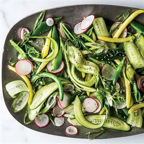 The Crunchiest Vegetable Salad Recipe | Epicurious