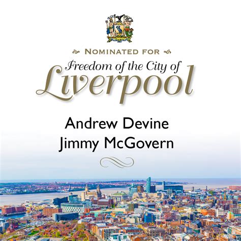 Jimmy McGovern and 97th Hillsborough victim nominated for Freedom of ...