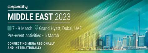 Capacity Middle East 2023 Conference Dubai