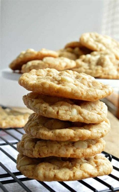 Marry Me Cookies with White Chocolate and Macadamia Nuts - Sugar Dish Me