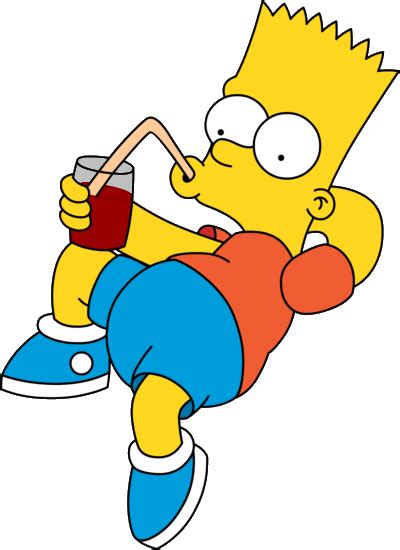 Bart drinking | Bart, Bart simpson, Half sleeve tattoos designs