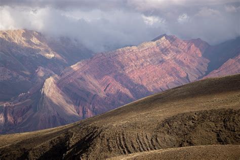 Cloudy Sky above Foggy Mountains · Free Stock Photo