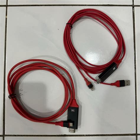 HDMI Cable to Type-C & Iphone, Computers & Tech, Parts & Accessories, Cables & Adaptors on Carousell