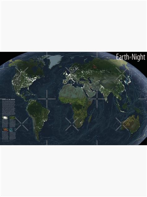 World Map At Night | Earth At Night | Map Of The World In The Night ...