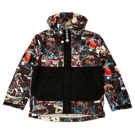 jordan men jordan flight heritage jacket black