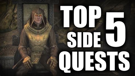 Skyrim - Top 5 Side Quests - YouTube