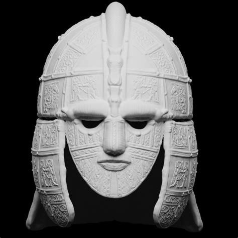 3D Printable Sutton Hoo Helmet by Scan The World