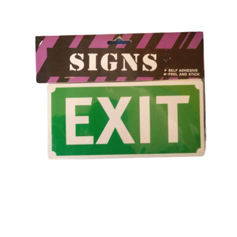 Exit Vector Sign - Santa Ecommerce