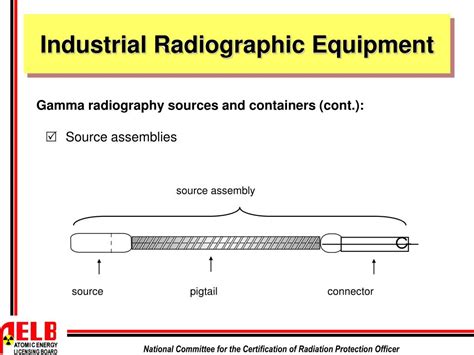 PPT - RADIATION SAFETY PROCEDURES IN INDUSTRIAL RADIOGRAPHY PowerPoint ...