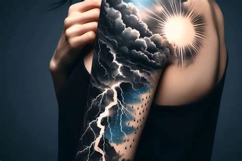 Storm Cloud Tattoo: Unleashing the Power of Nature in Ink - Your Own ...