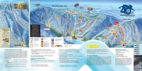 Trail map | Snowshoe mountain, Snowshoe resort, Snowshoe west virginia