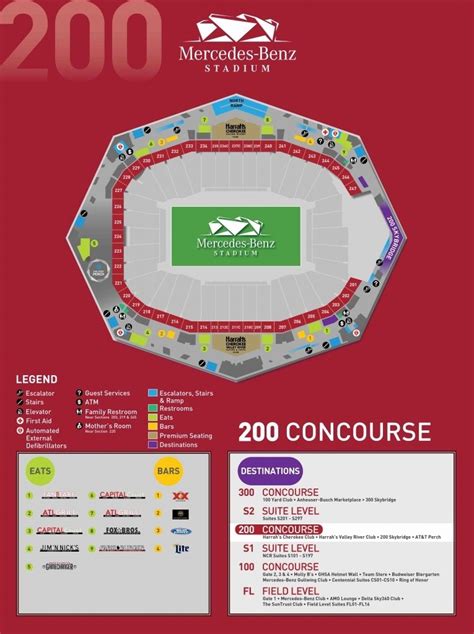 Mercedes Benz Stadium Atlanta Concert Seating Chart