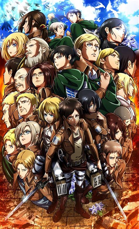 Attack On Titan Characters Wallpapers - Top Free Attack On Titan Characters Backgrounds ...