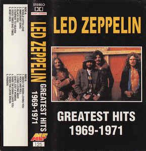 Led Zeppelin – Greatest Hits 1969-1971 (Cassette) - Discogs