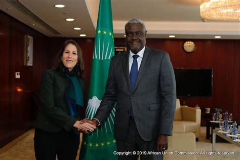 The Chairperson Receives Letters of Credentials of the Ambassador of ...