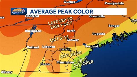 NH foliage tracker: Leaves begin to lighten up north