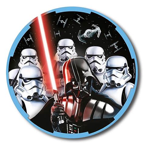 Star Wars Classic Round Plates 23cm 8pk - Party Savers