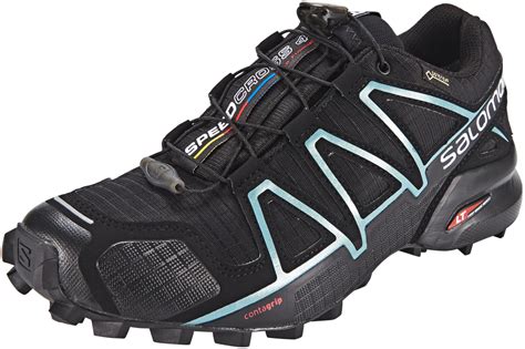 Salomon Speedcross 4 GTX W black/black/metallic bubble blue ab 98,14 ...