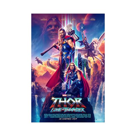 Thor Love and Thunder Movie Poster Quality Glossy Print Photo - Etsy Canada