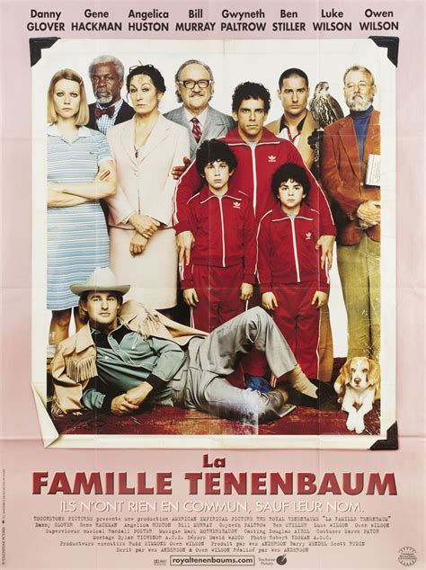 The Royal Tenenbaums Original 2001 French Grande Movie Poster ...