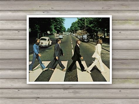 The Beatles Abbey Road poster Abbey Road poster The | Etsy