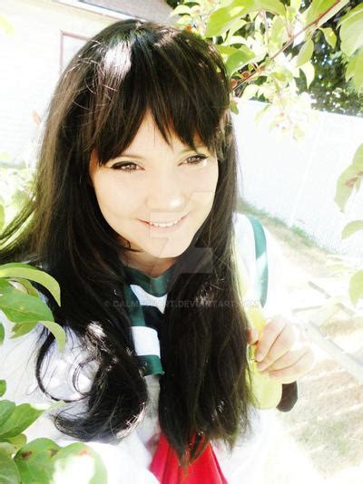 kagome cosplay by CalmeonArt on DeviantArt