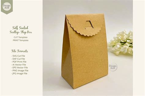 Self-Sealed Gift Bag Template, SVG PDF Graphic by DESIGNS NOOK ...