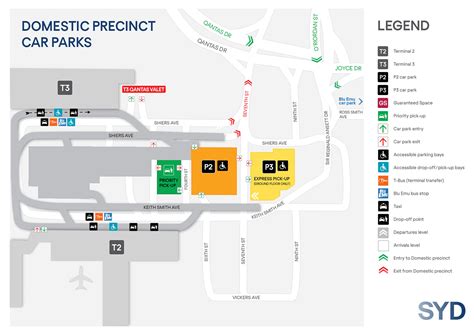 P1/P2 Parking | Domestic parking | Sydney Airport Parking