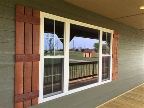 Cedar shutters www.hinklehomesok.com | House paint exterior, Exterior ...