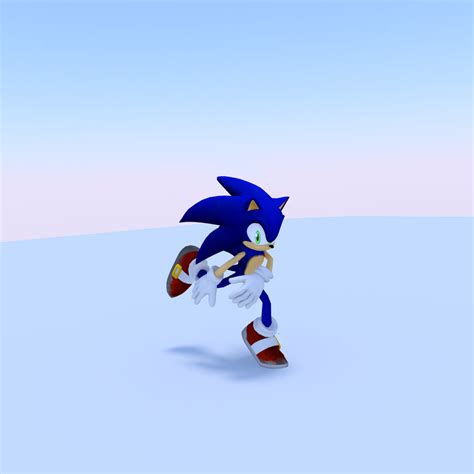 Sonic 06 Retextured Sonic Model - Blender Cycles. by NeroXer0 on DeviantArt