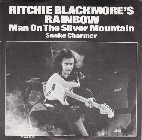 Ritchie Blackmore's Rainbow – Man On The Silver Mountain (1975, Vinyl ...