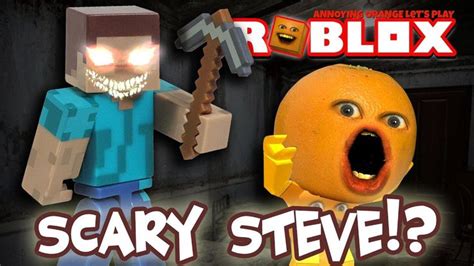 Roblox: NIGHTMARE FIGHTERS: SCARY STEVE?! [Annoying Orange Plays ...