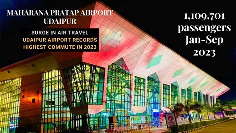 Udaipur's Airport: Air travel increases in 2023