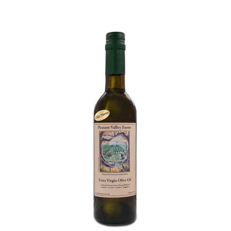 2022 Olio Nuovo Olive Oil 375 ml - Pleasant Valley Farms Olive Oil