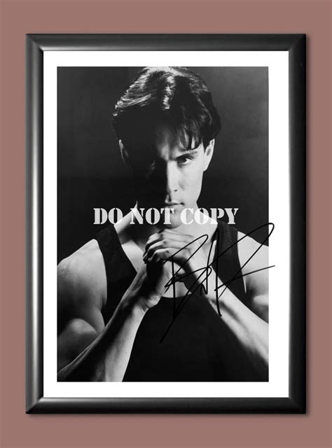 Brandon Lee Signed Autographed Photo Poster A3 11.7x16.5"" MO1818A3