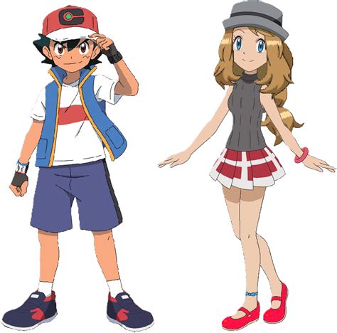 My version of Ash + Serena in PKMN Journeys 2.0 by ChipmunkRaccoonOz on ...