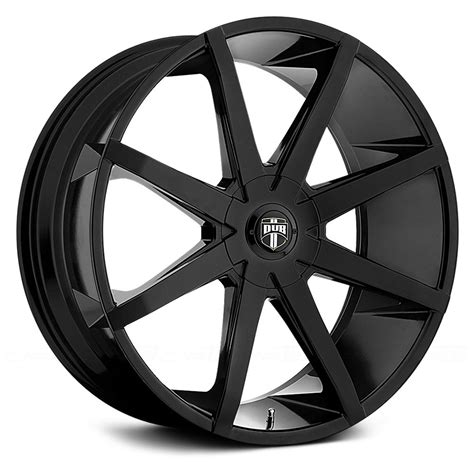 DUB® S110 PUSH Wheels - Gloss Black Rims