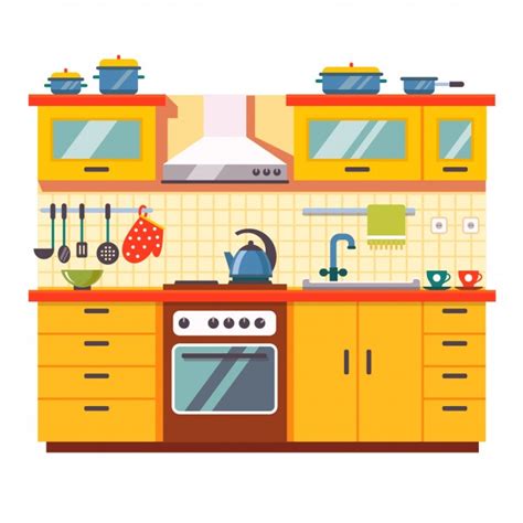 Kitchen Clipart at GetDrawings | Free download