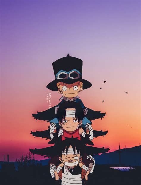 Kid Luffy Ace Sabo Wallpapers - Top Free Kid Luffy Ace Sabo Backgrounds - WallpaperAccess