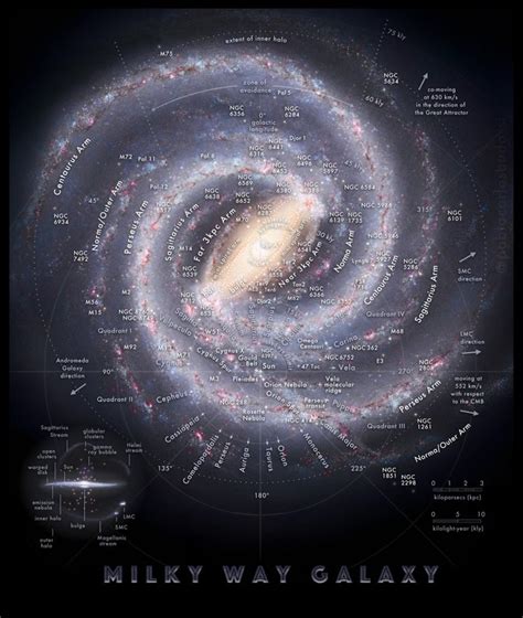 Milky Way Galaxy Map HD - Payhip