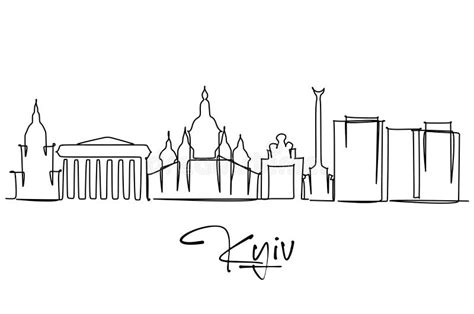 Kyiv Skyline Vector Stock Illustrations – 152 Kyiv Skyline Vector Stock ...