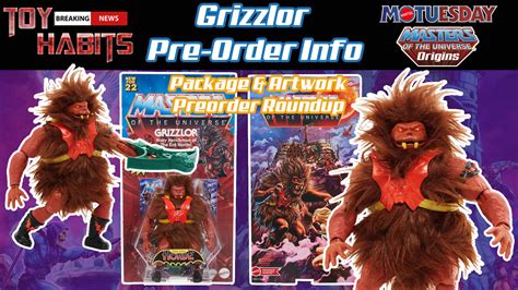 MATTEL CREATIONS MASTERS OF THE UNIVERSE EXCLUSIVE GRIZZLOR (SOLD OUT PREORDER) - munimoro.gob.pe