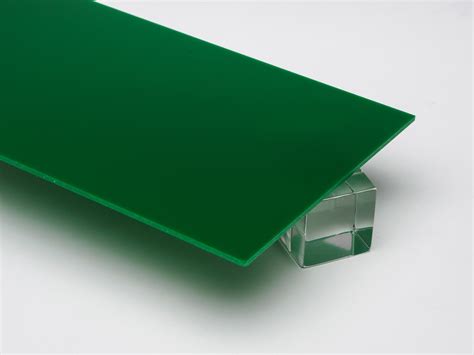 Green Opaque Acrylic Plexiglass Sheet – Canal Plastics Center