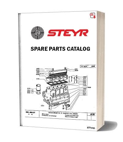 Steyr 768 768A Spare Parts Catalog List - Agri Parts Manuals and Catalogs