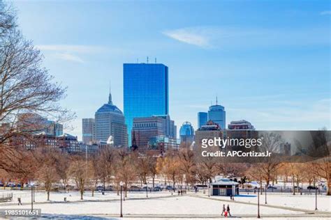 Boston Park Winter Fotografías e imágenes de stock - Getty Images