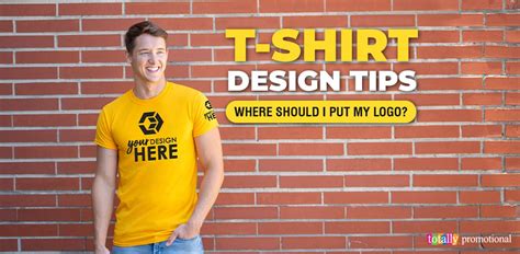 T-shirt design tips | Where should I put my logo? | Totally Inspired