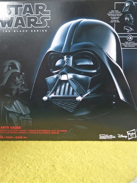 Star Wars Darth Vader Helmet Black Series Hasbro., Hobbies & Toys, Toys ...