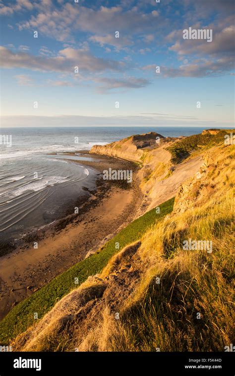 Kettleness headland North Yorkshire Coast near Whitby Stock Photo - Alamy