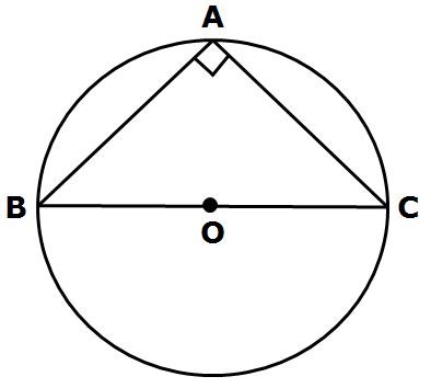 Prove that the angle in a semicircle is a right angle - Theorem ...